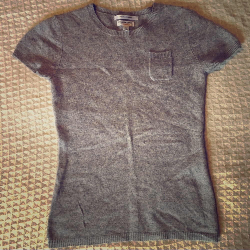 100% Cashmere Short Steve Shirt